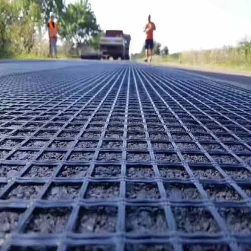polypropylene biaxial PP geogrid 20-20kN/m 30-30kN/m for road base reinforcement