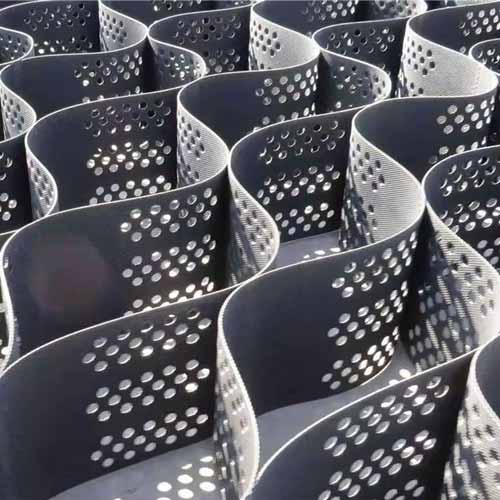 Road construction Hdpe green roof system grass grid plastic geocell